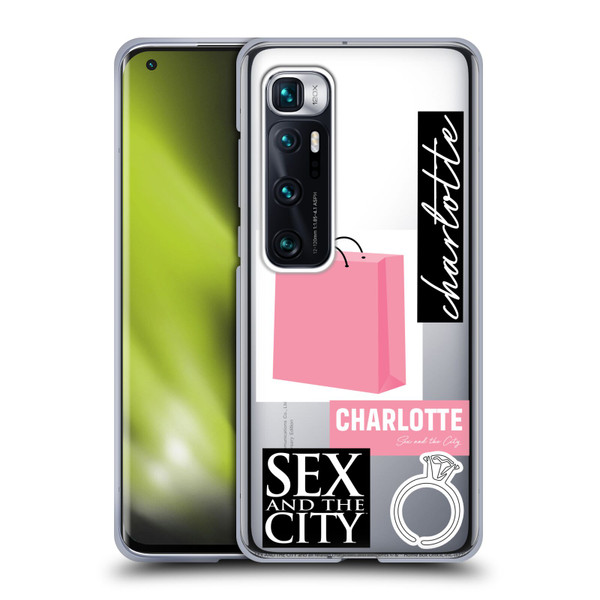 Sex and The City: Television Series Characters Shopping Bag Charlotte Soft Gel Case for Xiaomi Mi 10 Ultra 5G