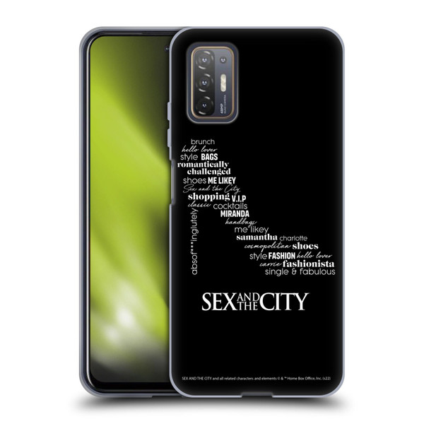 Sex and The City: Television Series Graphics Shoe Soft Gel Case for HTC Desire 21 Pro 5G
