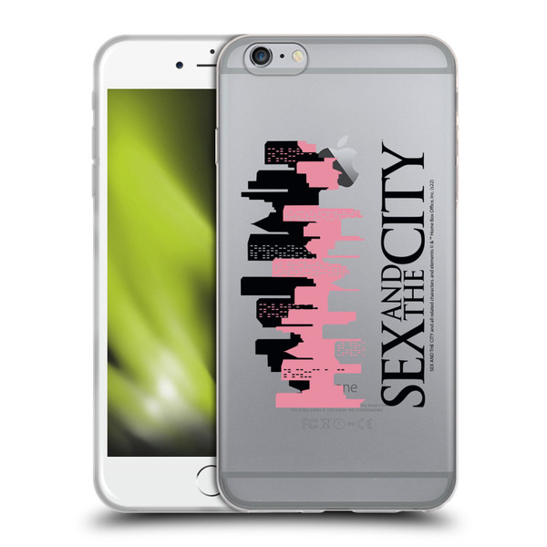 Sex and The City: Television Series Graphics City Soft Gel Case for Apple iPhone 6 Plus / iPhone 6s Plus