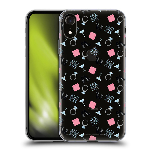 Sex and The City: Television Series Graphics Pattern Soft Gel Case for Apple iPhone XR