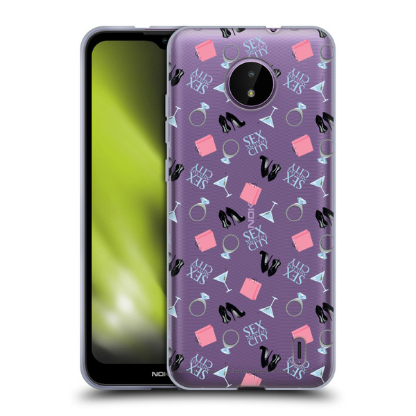 Sex and The City: Television Series Graphics Pattern Soft Gel Case for Nokia C10 / C20