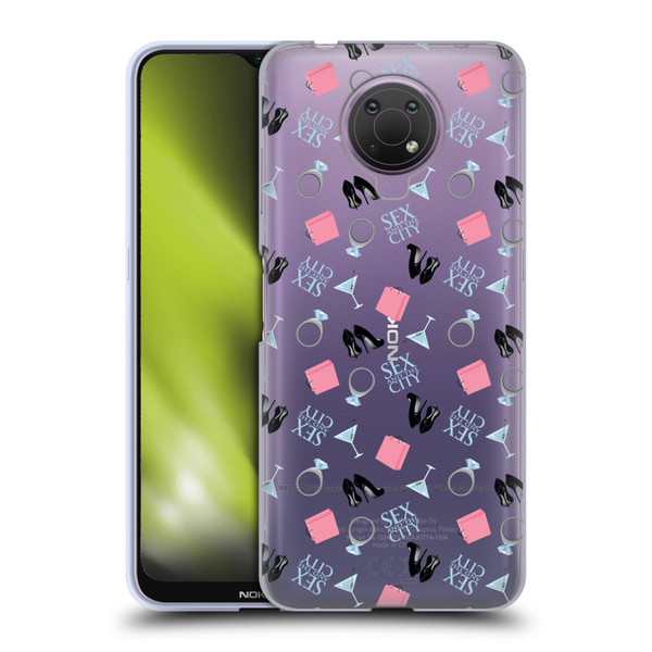Sex and The City: Television Series Graphics Pattern Soft Gel Case for Nokia G10