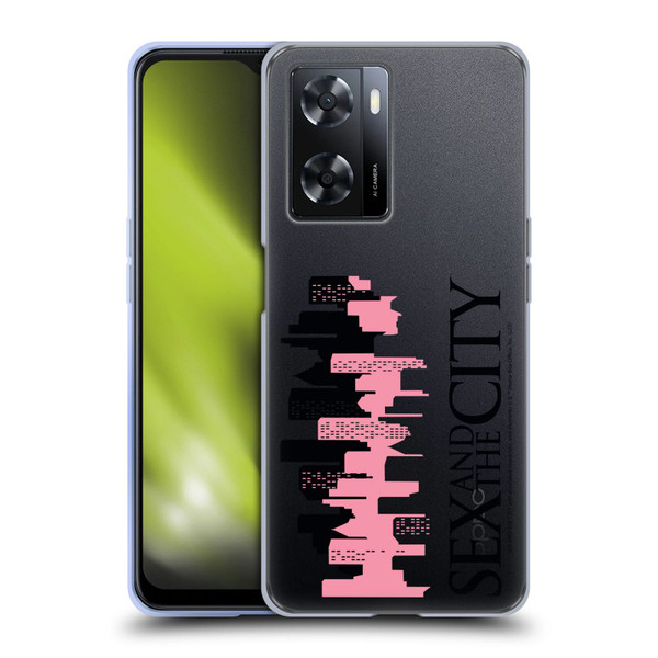 Sex and The City: Television Series Graphics City Soft Gel Case for OPPO A57s