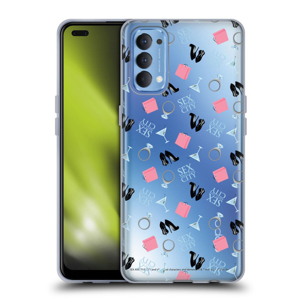 Sex and The City: Television Series Graphics Pattern Soft Gel Case for OPPO Reno 4 5G