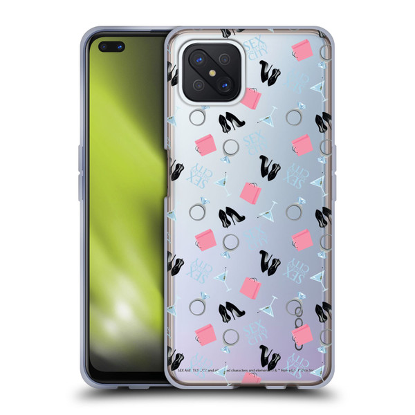 Sex and The City: Television Series Graphics Pattern Soft Gel Case for OPPO Reno4 Z 5G