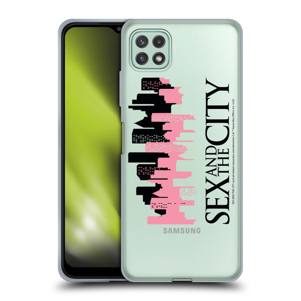 Sex and The City: Television Series Graphics City Soft Gel Case for Samsung Galaxy A22 5G / F42 5G (2021)