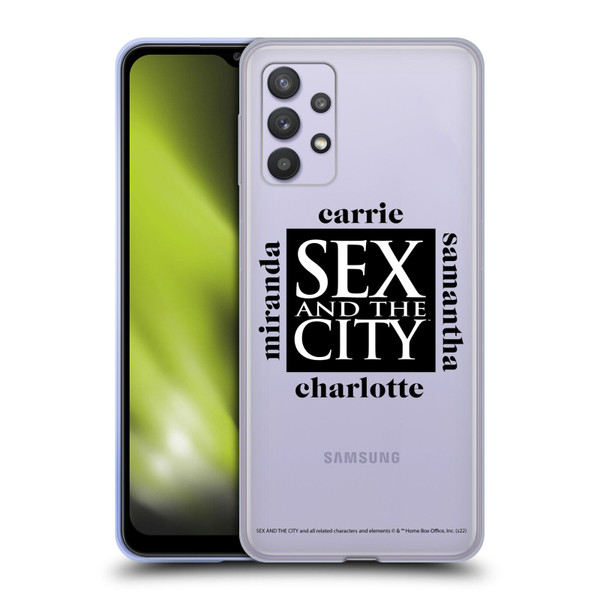 Sex and The City: Television Series Graphics Character 1 Soft Gel Case for Samsung Galaxy A32 5G / M32 5G (2021)