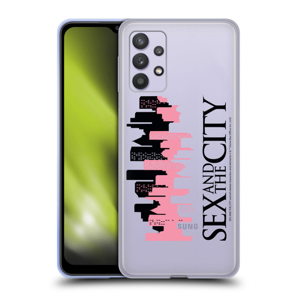 Sex and The City: Television Series Graphics City Soft Gel Case for Samsung Galaxy A32 5G / M32 5G (2021)