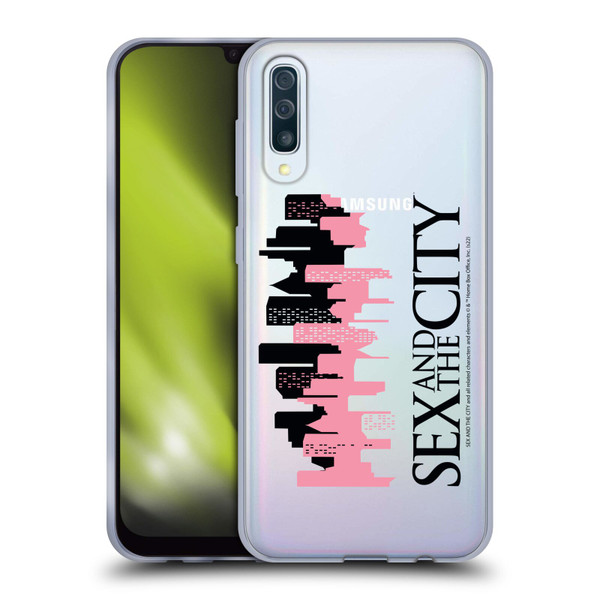 Sex and The City: Television Series Graphics City Soft Gel Case for Samsung Galaxy A50/A30s (2019)