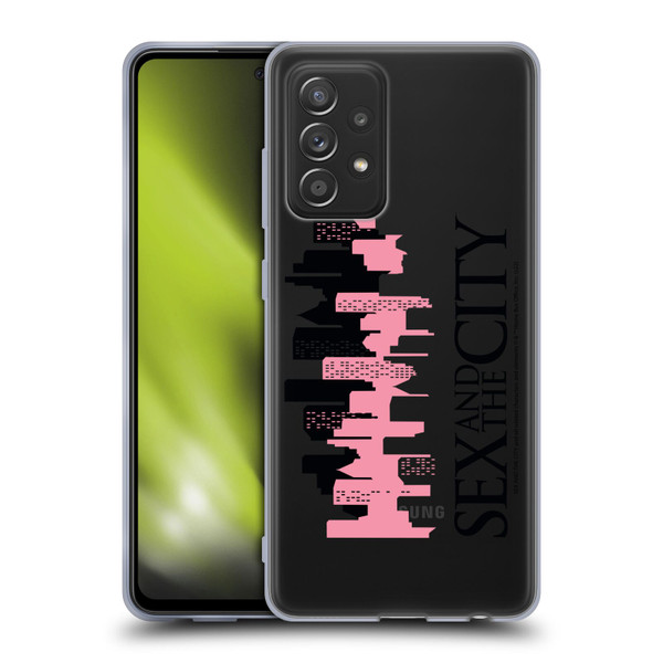 Sex and The City: Television Series Graphics City Soft Gel Case for Samsung Galaxy A52 / A52s / 5G (2021)