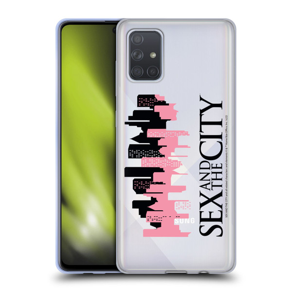 Sex and The City: Television Series Graphics City Soft Gel Case for Samsung Galaxy A71 (2019)