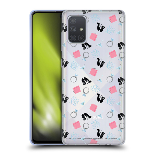 Sex and The City: Television Series Graphics Pattern Soft Gel Case for Samsung Galaxy A71 (2019)