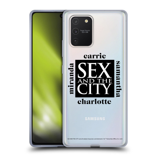 Sex and The City: Television Series Graphics Character 1 Soft Gel Case for Samsung Galaxy S10 Lite
