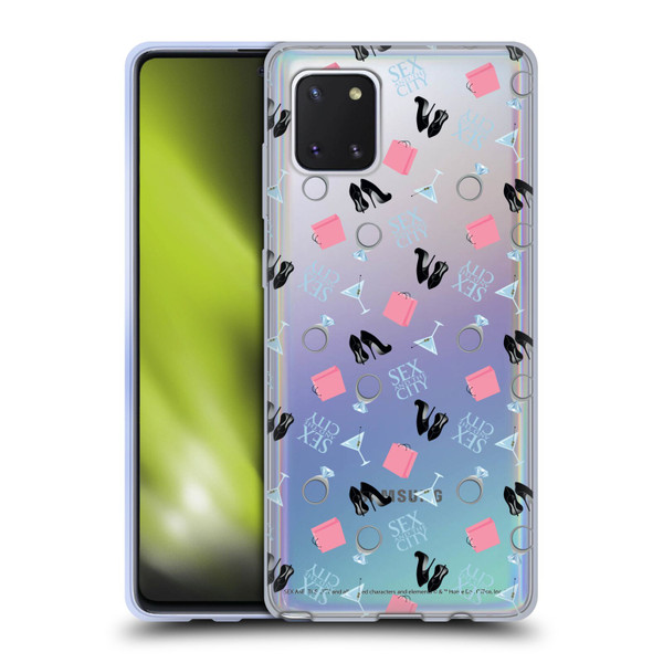 Sex and The City: Television Series Graphics Pattern Soft Gel Case for Samsung Galaxy Note10 Lite