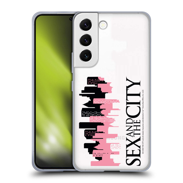 Sex and The City: Television Series Graphics City Soft Gel Case for Samsung Galaxy S22 5G