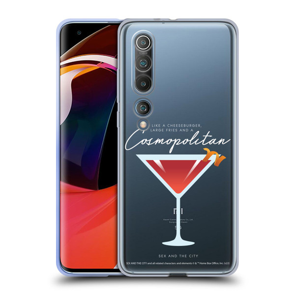 Sex and The City: Television Series Graphics Glass Soft Gel Case for Xiaomi Mi 10 5G / Mi 10 Pro 5G