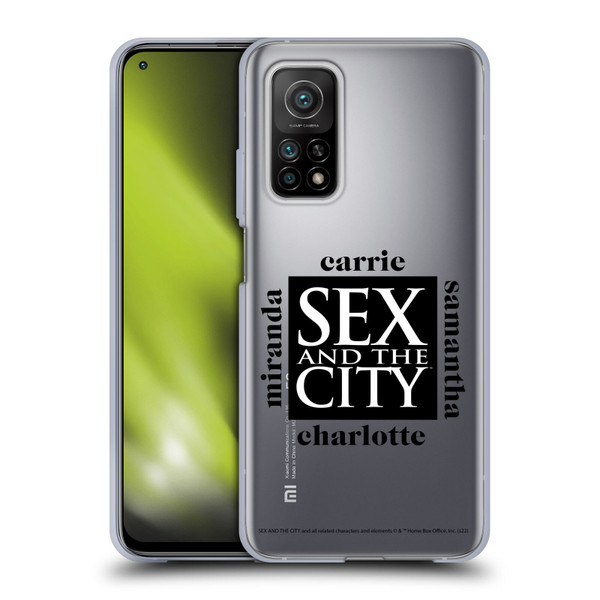 Sex and The City: Television Series Graphics Character 1 Soft Gel Case for Xiaomi Mi 10T 5G