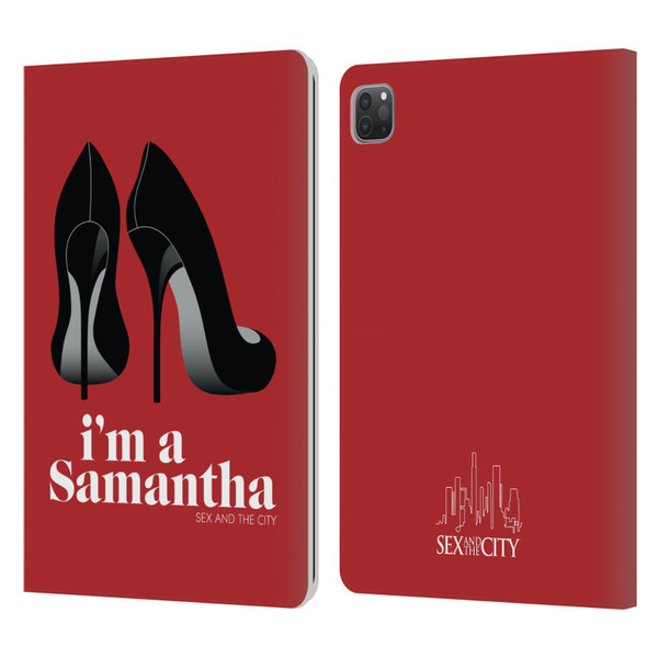 Sex and The City: Television Series Characters I'm A Samantha Leather Book Wallet Case Cover For Apple iPad Pro 11 2020 / 2021 / 2022