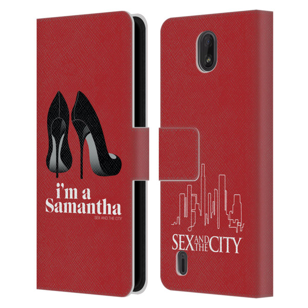 Sex and The City: Television Series Characters I'm A Samantha Leather Book Wallet Case Cover For Nokia C01 Plus/C1 2nd Edition