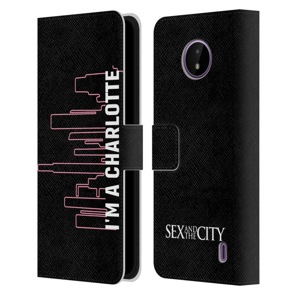 Sex and The City: Television Series Characters Charlotte Leather Book Wallet Case Cover For Nokia C10 / C20
