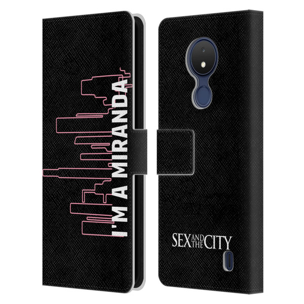 Sex and The City: Television Series Characters Miranda Leather Book Wallet Case Cover For Nokia C21