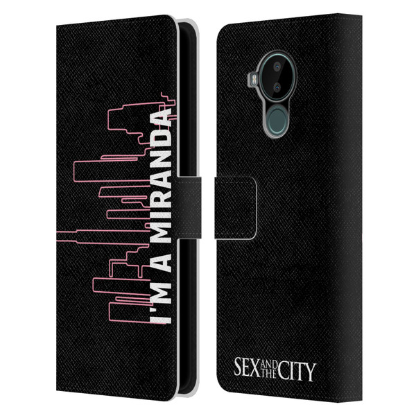 Sex and The City: Television Series Characters Miranda Leather Book Wallet Case Cover For Nokia C30