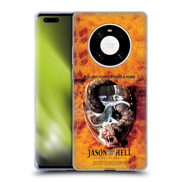Friday the 13th: Jason Goes To Hell Graphics Key Art Soft Gel Case for Huawei Mate 40 Pro 5G