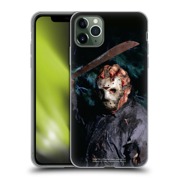 Friday the 13th: Jason Goes To Hell Graphics Jason Voorhees Soft Gel Case for Apple iPhone 11 Pro Max