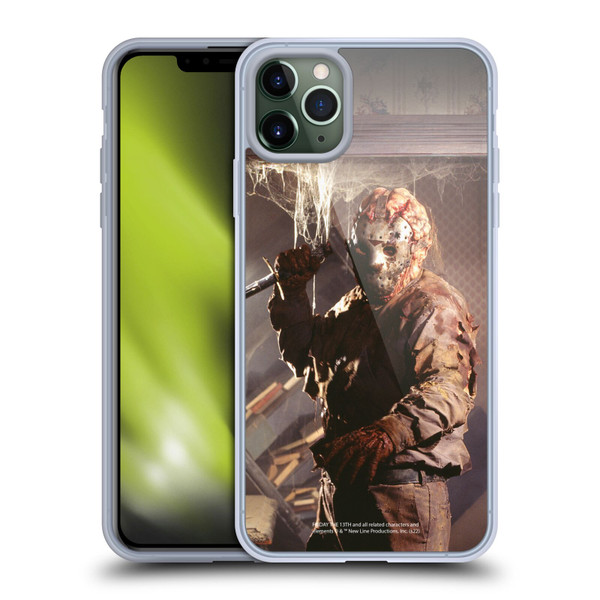 Friday the 13th: Jason Goes To Hell Graphics Jason Voorhees 2 Soft Gel Case for Apple iPhone 11 Pro Max