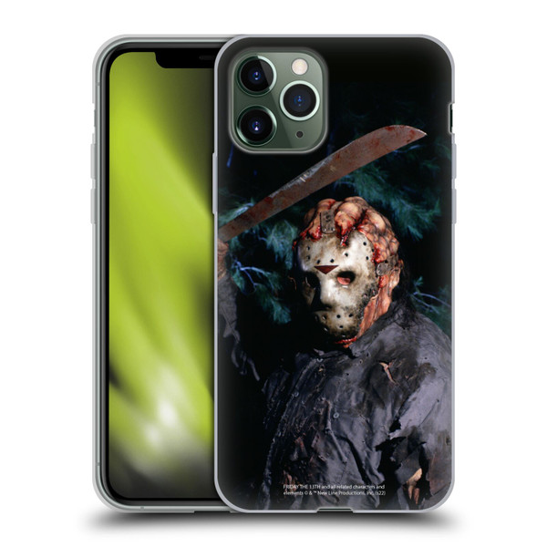 Friday the 13th: Jason Goes To Hell Graphics Jason Voorhees Soft Gel Case for Apple iPhone 11 Pro