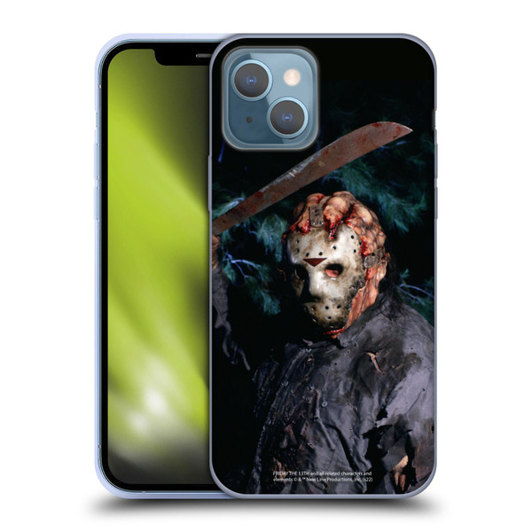 Friday the 13th: Jason Goes To Hell Graphics Jason Voorhees Soft Gel Case for Apple iPhone 13
