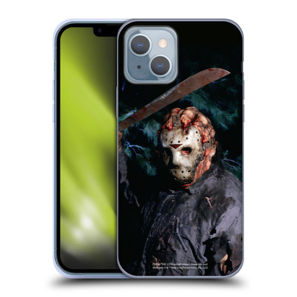 Friday the 13th: Jason Goes To Hell Graphics Jason Voorhees Soft Gel Case for Apple iPhone 14