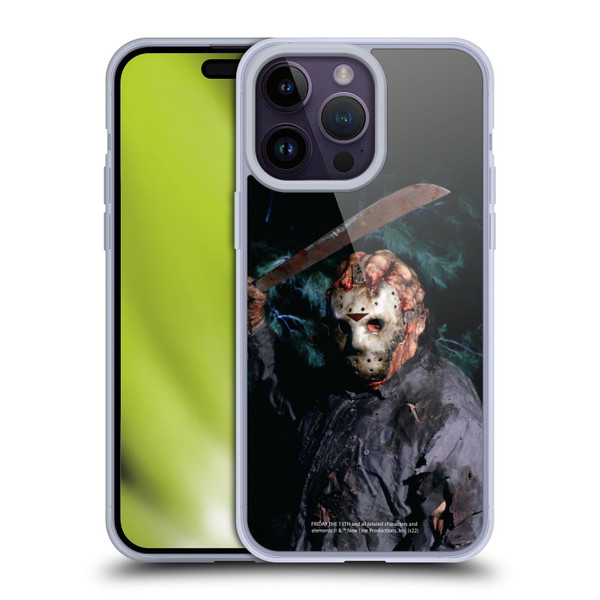 Friday the 13th: Jason Goes To Hell Graphics Jason Voorhees Soft Gel Case for Apple iPhone 14 Pro Max