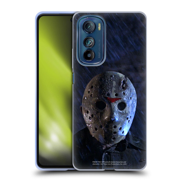 Friday the 13th: A New Beginning Graphics Jason Soft Gel Case for Motorola Edge 30