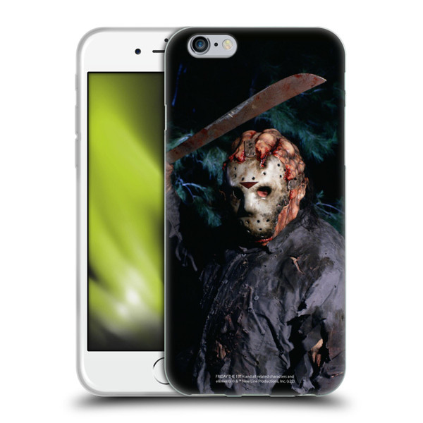 Friday the 13th: Jason Goes To Hell Graphics Jason Voorhees Soft Gel Case for Apple iPhone 6 / iPhone 6s