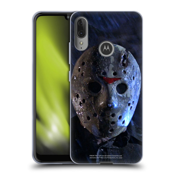 Friday the 13th: A New Beginning Graphics Jason Soft Gel Case for Motorola Moto E6 Plus