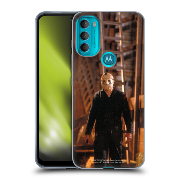 Friday the 13th: A New Beginning Graphics Jason Voorhees Soft Gel Case for Motorola Moto G71 5G