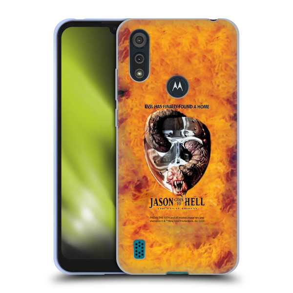 Friday the 13th: Jason Goes To Hell Graphics Key Art Soft Gel Case for Motorola Moto E6s (2020)