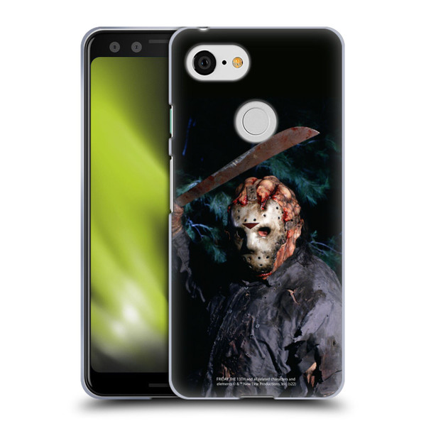 Friday the 13th: Jason Goes To Hell Graphics Jason Voorhees Soft Gel Case for Google Pixel 3