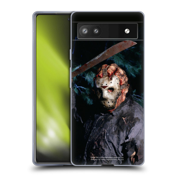 Friday the 13th: Jason Goes To Hell Graphics Jason Voorhees Soft Gel Case for Google Pixel 6a