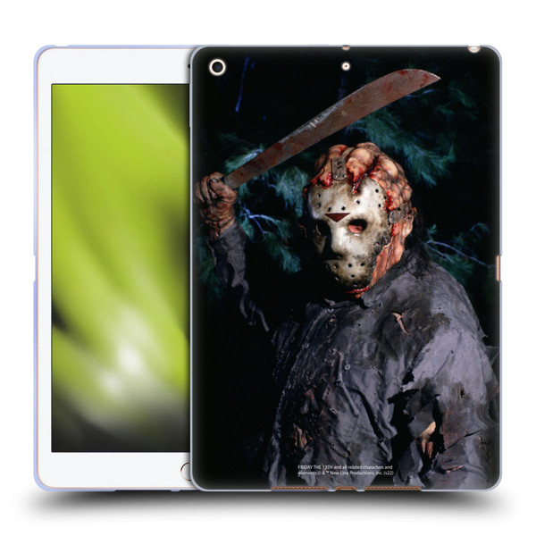 Friday the 13th: Jason Goes To Hell Graphics Jason Voorhees Soft Gel Case for Apple iPad 10.2 2019/2020/2021