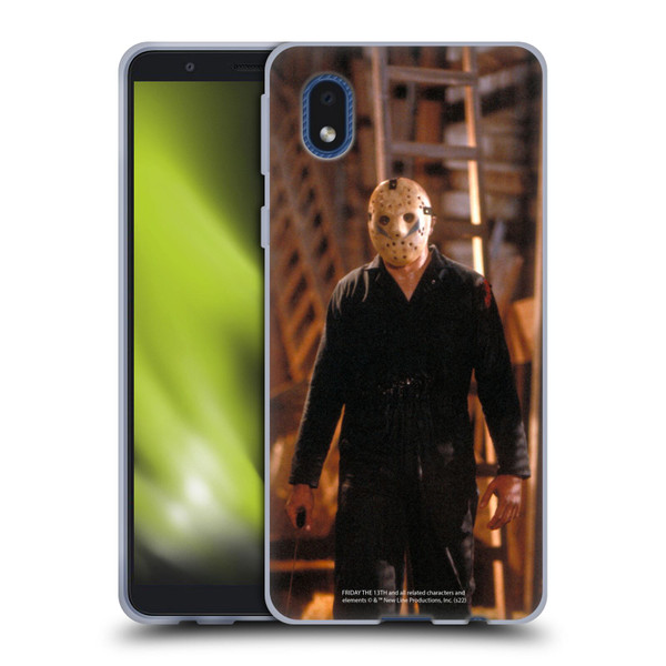 Friday the 13th: A New Beginning Graphics Jason Voorhees Soft Gel Case for Samsung Galaxy A01 Core (2020)