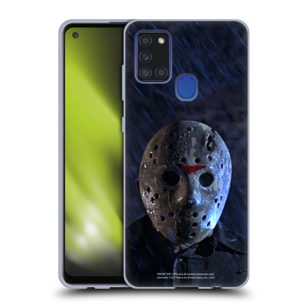 Friday the 13th: A New Beginning Graphics Jason Soft Gel Case for Samsung Galaxy A21s (2020)