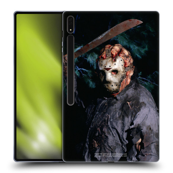 Friday the 13th: Jason Goes To Hell Graphics Jason Voorhees Soft Gel Case for Samsung Galaxy Tab S8 Ultra