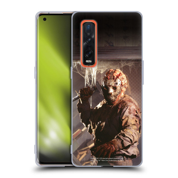 Friday the 13th: Jason Goes To Hell Graphics Jason Voorhees 2 Soft Gel Case for OPPO Find X2 Pro 5G