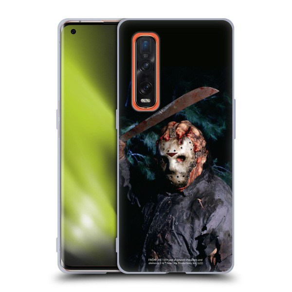Friday the 13th: Jason Goes To Hell Graphics Jason Voorhees Soft Gel Case for OPPO Find X2 Pro 5G