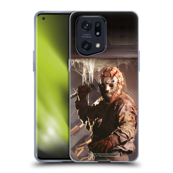 Friday the 13th: Jason Goes To Hell Graphics Jason Voorhees 2 Soft Gel Case for OPPO Find X5 Pro