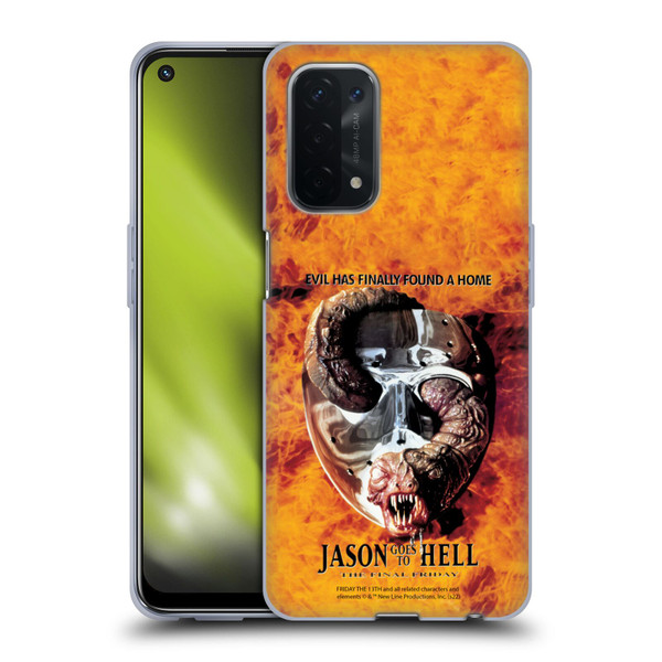 Friday the 13th: Jason Goes To Hell Graphics Key Art Soft Gel Case for OPPO A54 5G