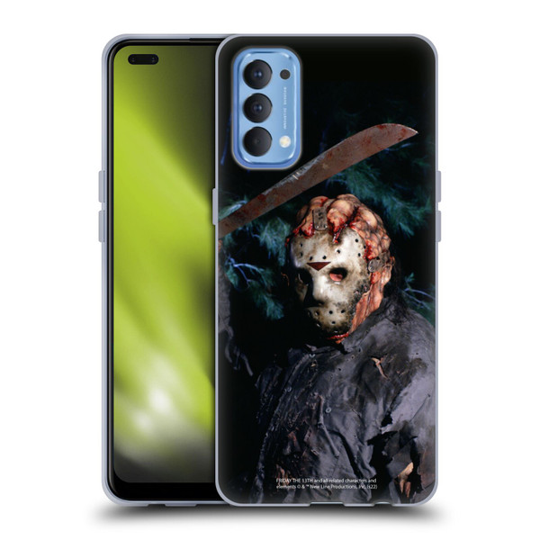 Friday the 13th: Jason Goes To Hell Graphics Jason Voorhees Soft Gel Case for OPPO Reno 4 5G