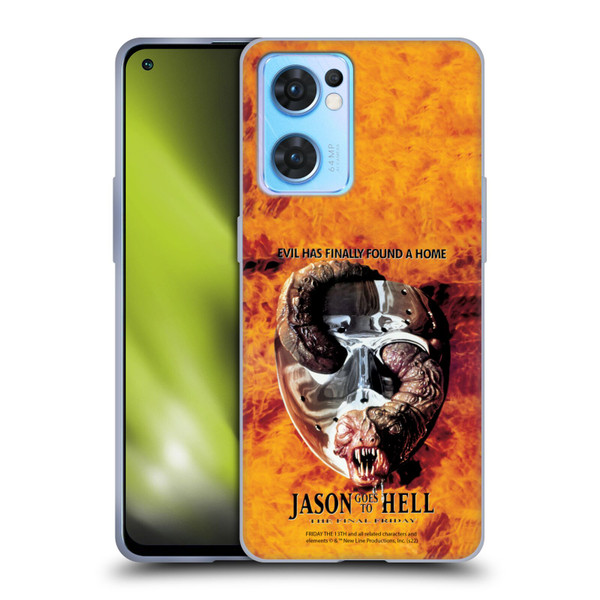 Friday the 13th: Jason Goes To Hell Graphics Key Art Soft Gel Case for OPPO Reno7 5G / Find X5 Lite